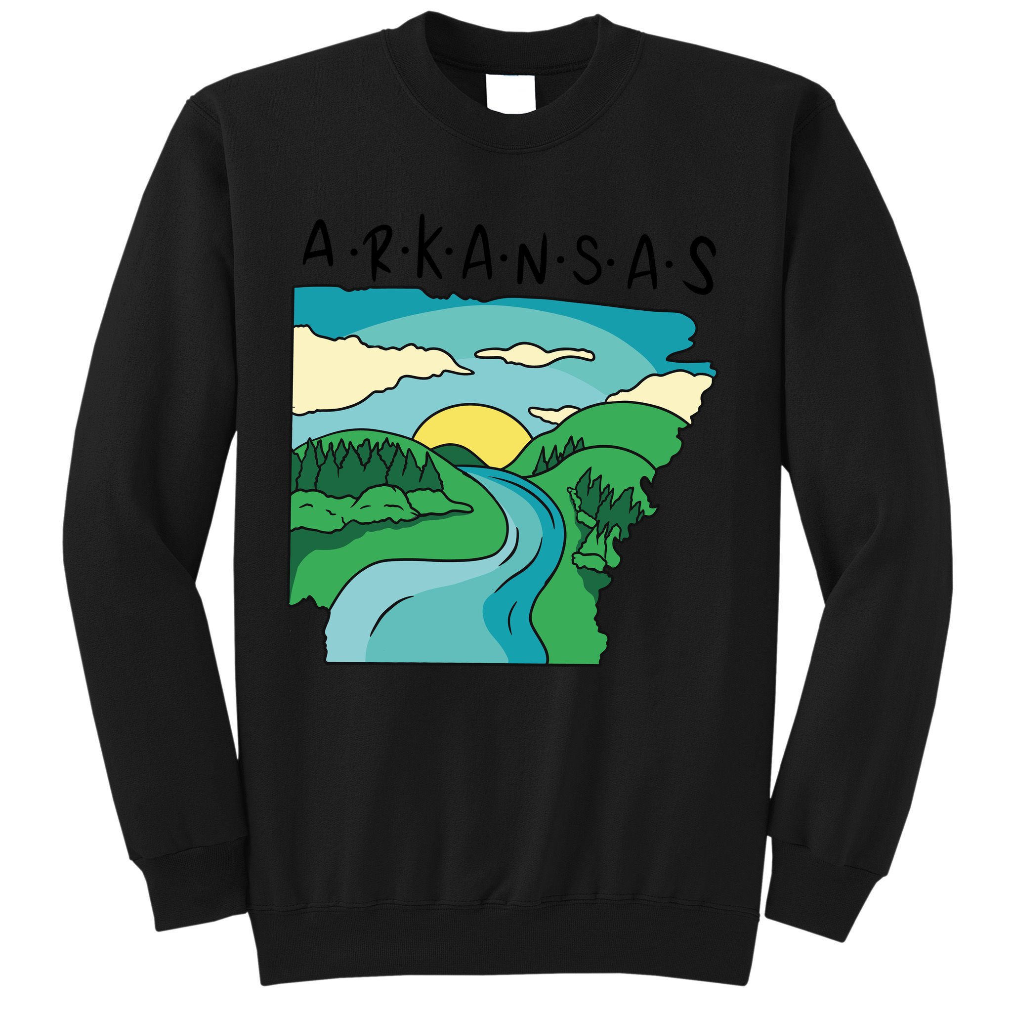 Arkansas Nature View Sweatshirt