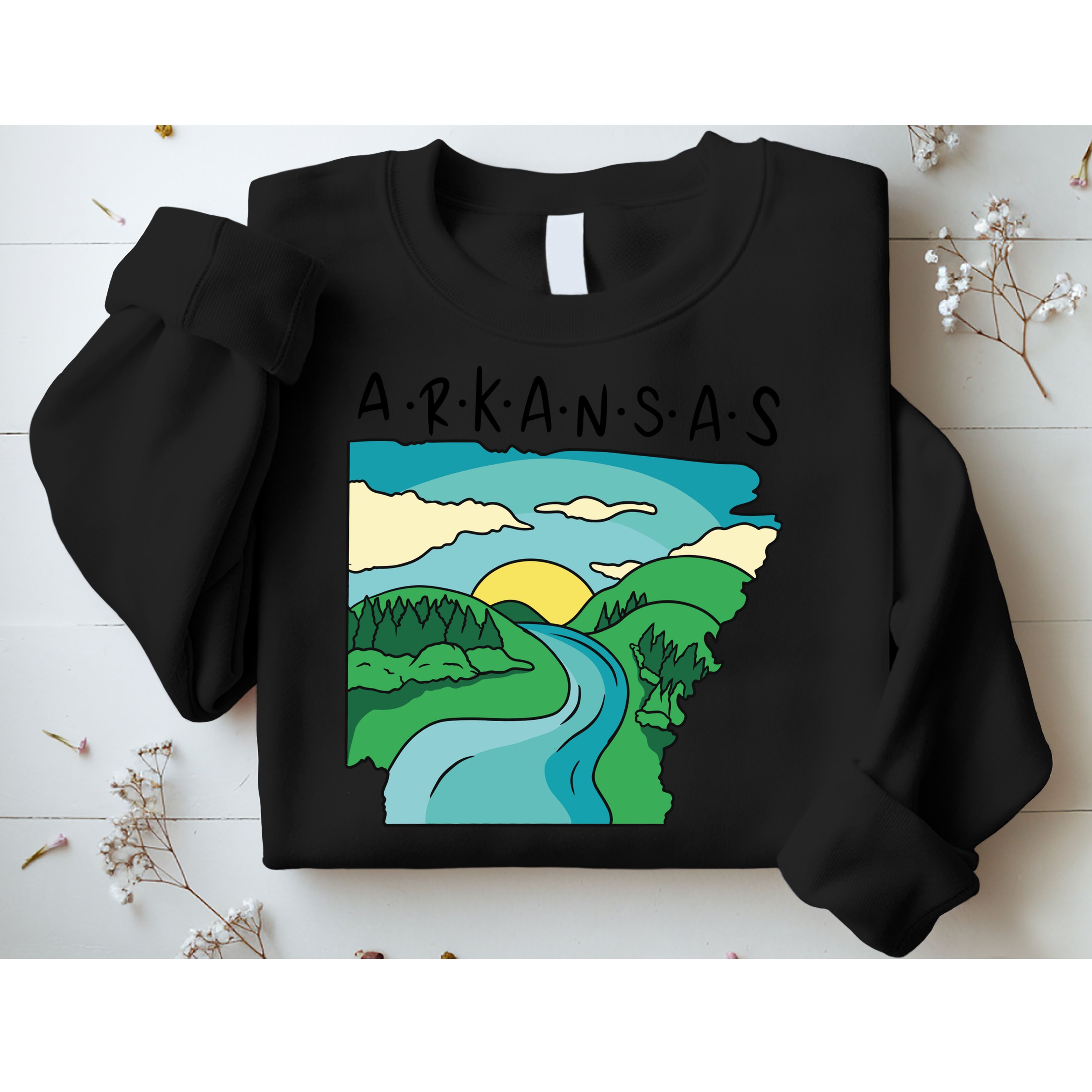 Arkansas Nature View Sweatshirt