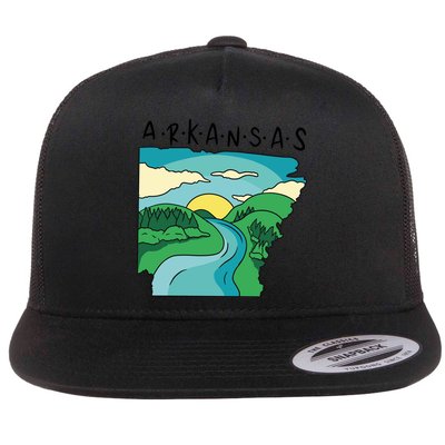 Arkansas Nature View Flatbill Hat