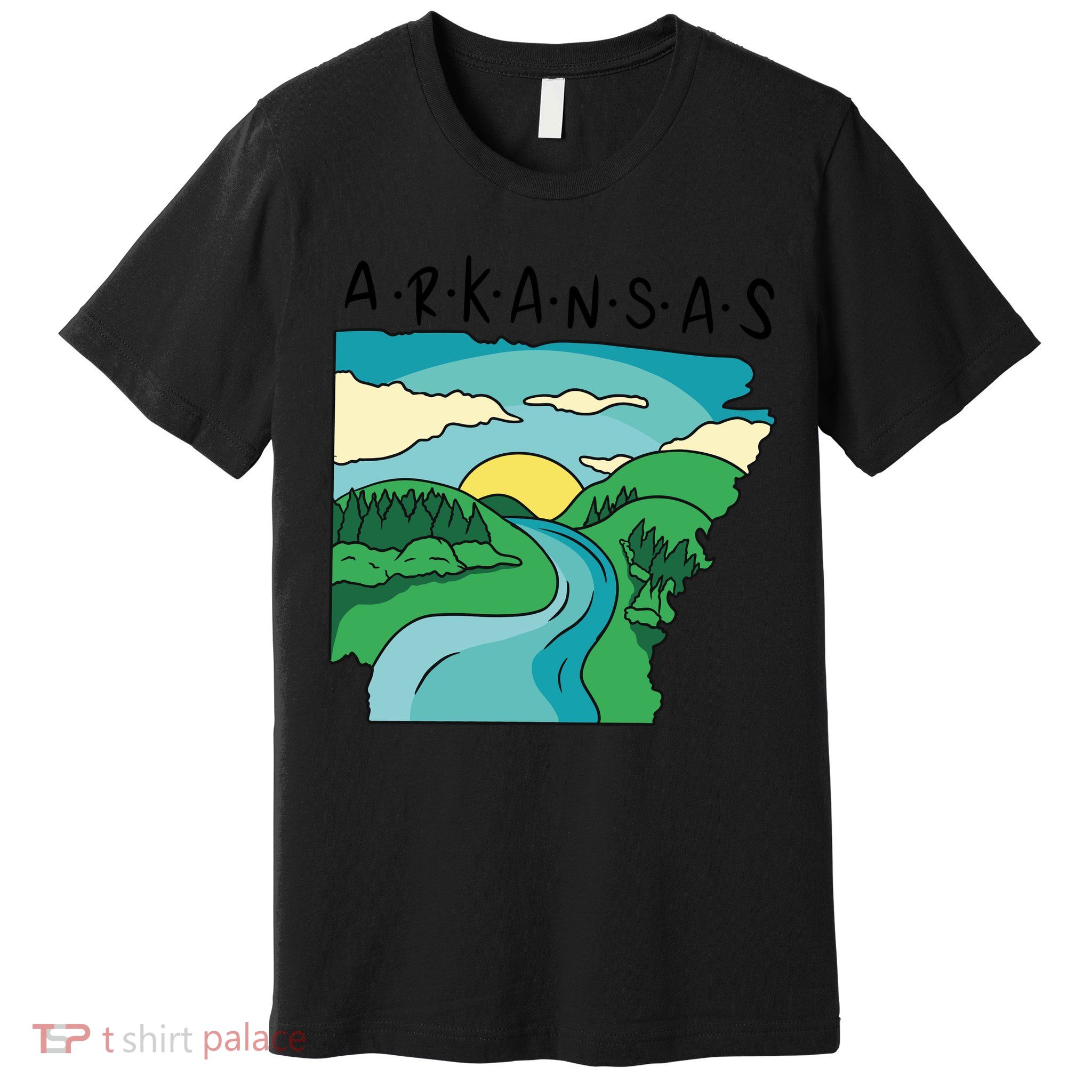 Arkansas Nature View Premium T-Shirt
