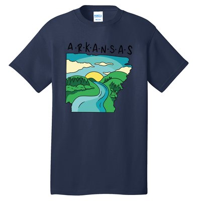 Arkansas Nature View Tall T-Shirt