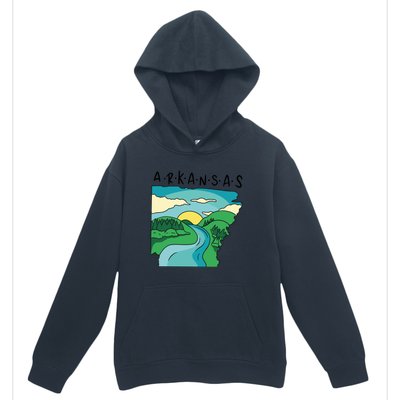 Arkansas Nature View Urban Pullover Hoodie