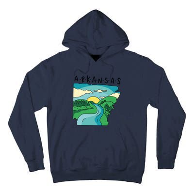 Arkansas Nature View Tall Hoodie