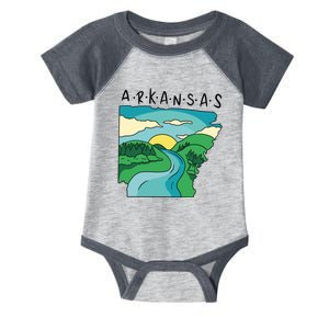 Arkansas Nature View Infant Baby Jersey Bodysuit