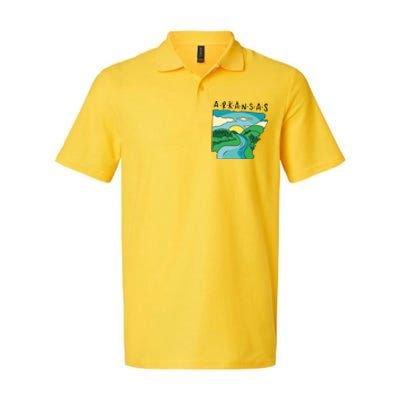 Arkansas Nature View Softstyle Adult Sport Polo