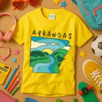 Arkansas Nature View Kids T-Shirt