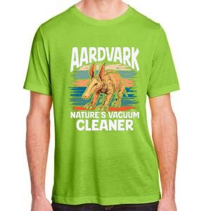 Aardvark NatureS Vacuum Cleaner Retro Graphic Nature Wild Adult ChromaSoft Performance T-Shirt