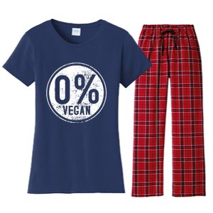 AntiVegan Non Vegetarian BBQ MeatEater Women's Flannel Pajama Set