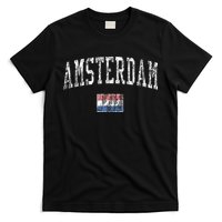 Amsterdam Netherlands Vintage Sports T-Shirt