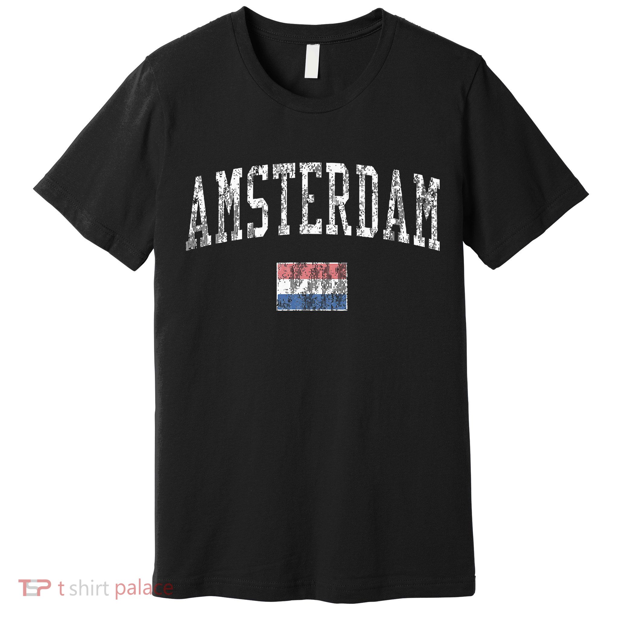 Amsterdam Netherlands Vintage Sports Premium T-Shirt