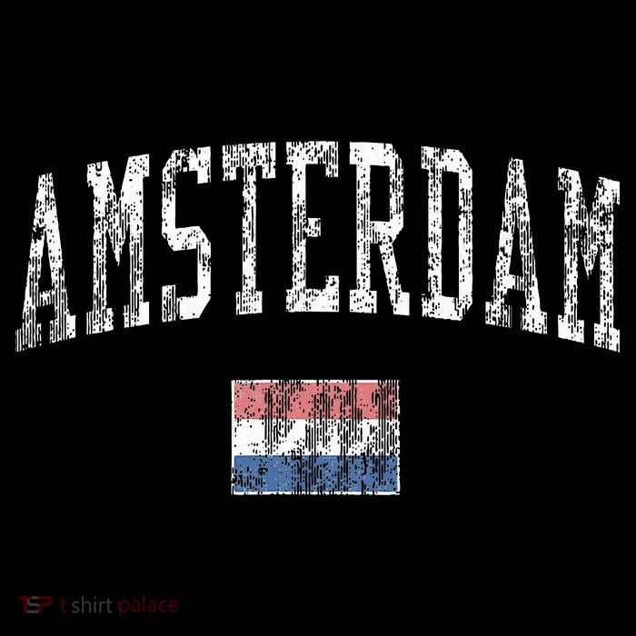Amsterdam Netherlands Vintage Sports Premium T-Shirt