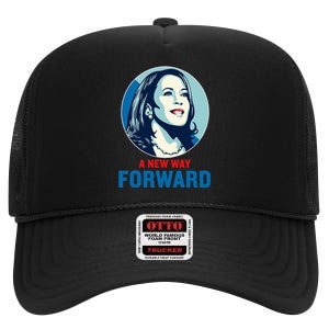 A New Way Forward 2024 High Crown Mesh Back Trucker Hat