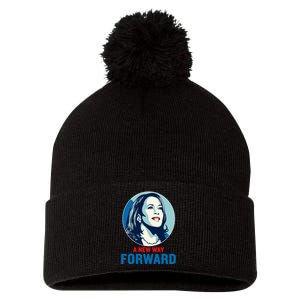 A New Way Forward 2024 Pom Pom 12in Knit Beanie