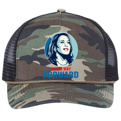 A New Way Forward 2024 Retro Rope Trucker Hat Cap