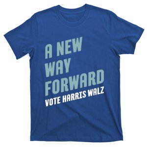 A New Way Forward Vote Harris Walz Cute Gift T-Shirt