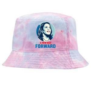 A New Way Forward 2024 Kamala Walz Tie-Dyed Bucket Hat