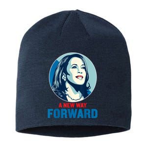 A New Way Forward 2024 Kamala Walz Sustainable Beanie