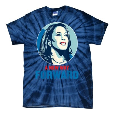 A New Way Forward 2024 Kamala Walz Tie-Dye T-Shirt