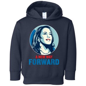 A New Way Forward 2024 Kamala Walz Toddler Hoodie