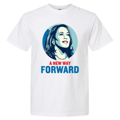 A New Way Forward 2024 Kamala Walz Garment-Dyed Heavyweight T-Shirt