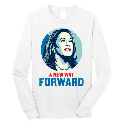 A New Way Forward 2024 Kamala Walz Long Sleeve Shirt