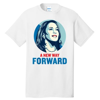 A New Way Forward 2024 Kamala Walz Tall T-Shirt