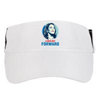 A New Way Forward 2024 Kamala Walz Adult Drive Performance Visor