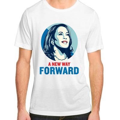 A New Way Forward 2024 Kamala Walz Adult ChromaSoft Performance T-Shirt