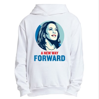 A New Way Forward 2024 Kamala Walz Urban Pullover Hoodie