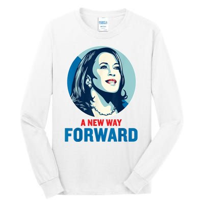 A New Way Forward 2024 Kamala Walz Tall Long Sleeve T-Shirt