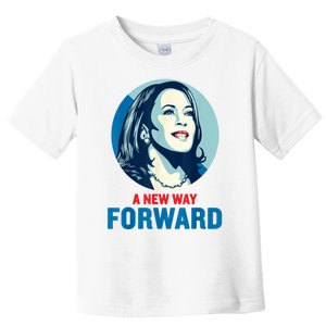 A New Way Forward 2024 Kamala Walz Toddler T-Shirt