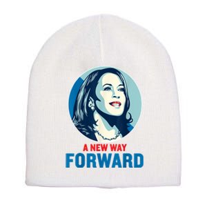 A New Way Forward 2024 Kamala Walz Short Acrylic Beanie