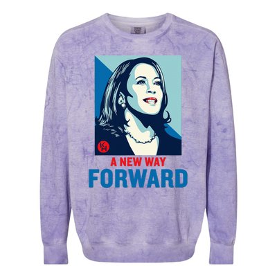 A New Way Forward Colorblast Crewneck Sweatshirt