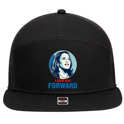 A New Way Forward 2024 7 Panel Mesh Trucker Snapback Hat