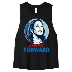 A New Way Forward 2024 Women's Racerback Cropped Tank