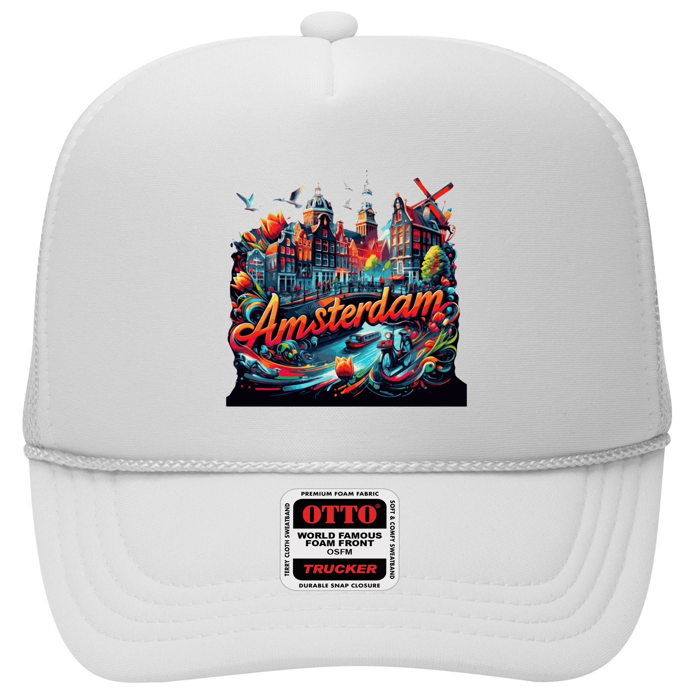 Amsterdam Netherlands Windmills Holland Hat