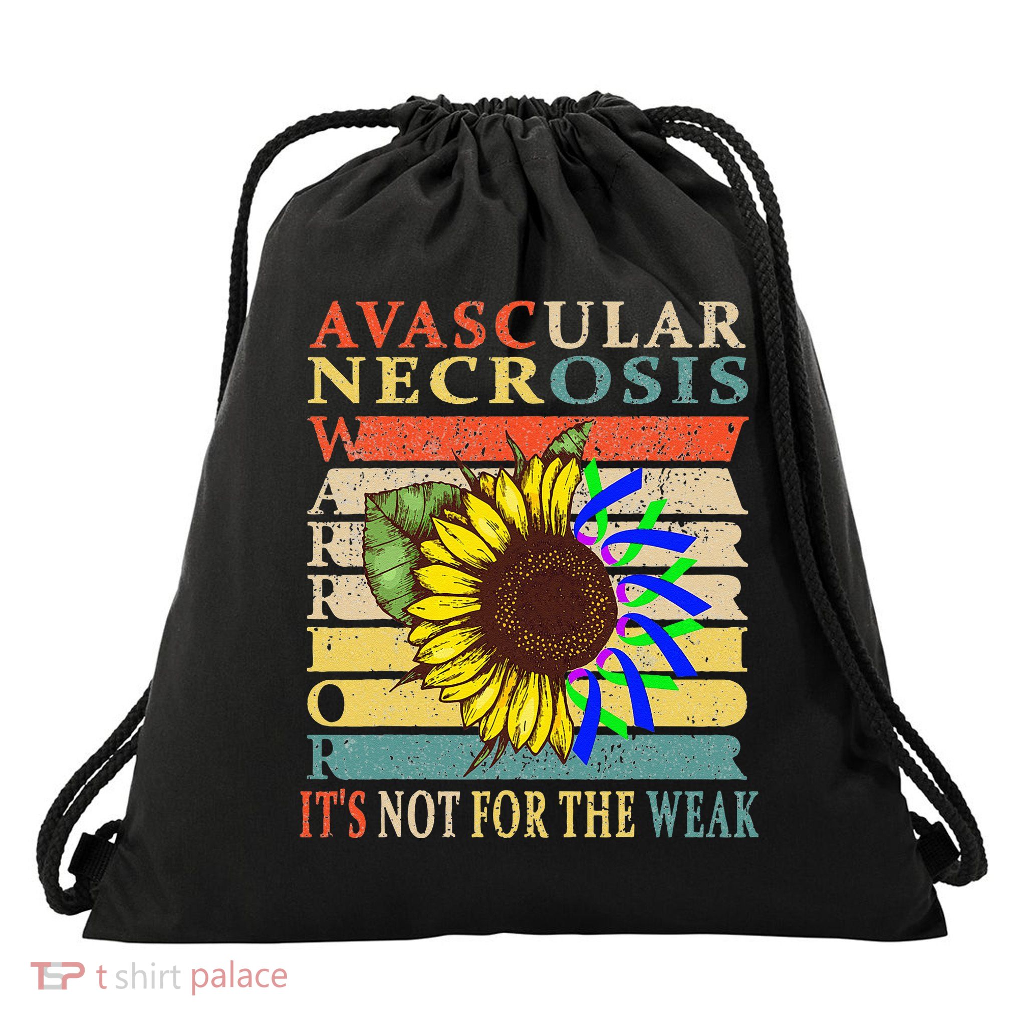 Avascular Necrosis Warrior Drawstring Bag