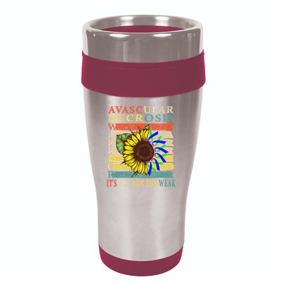 Avascular Necrosis Warrior 16oz Travel Tumbler