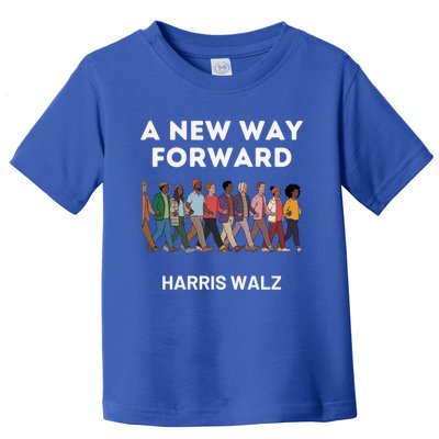 A New Way Forward Harris Walz Cute Gift Toddler T-Shirt