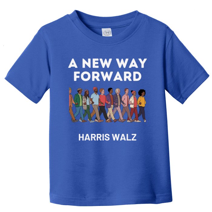 A New Way Forward Harris Walz Cute Gift Toddler T-Shirt