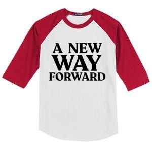 A New Way Forward Kamala Harris Gift Kids Colorblock Raglan Jersey