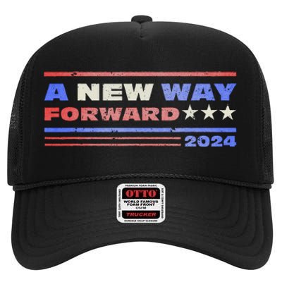 A New Way Forward High Crown Mesh Back Trucker Hat