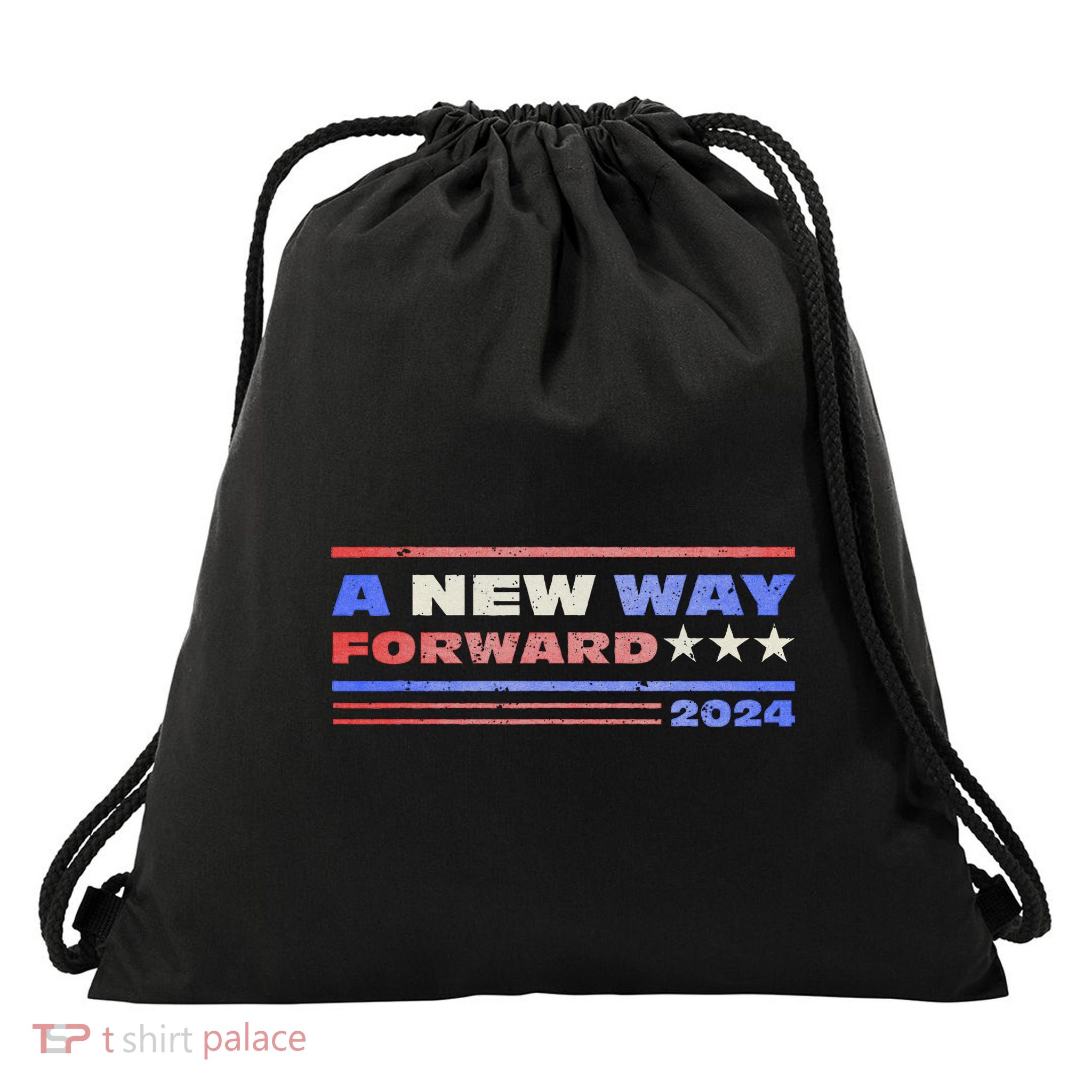 A New Way Forward Drawstring Bag