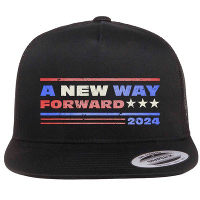 A New Way Forward Flat Bill Trucker Hat
