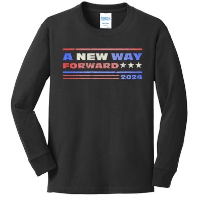 A New Way Forward Kids Long Sleeve Shirt