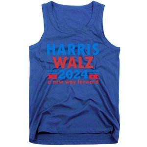 A New Way Forward Harris Walz 2024 Kamala Harris Tim Walz Gift Tank Top