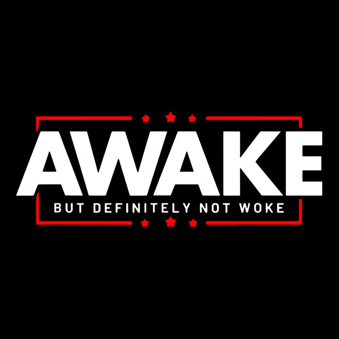 Awake Not Woke Political Censorship Women's Crop Top Tee
