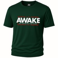 Awake Not Woke Political Censorship Cooling Performance Crew T-Shirt
