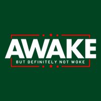 Awake Not Woke Political Censorship Cooling Performance Crew T-Shirt