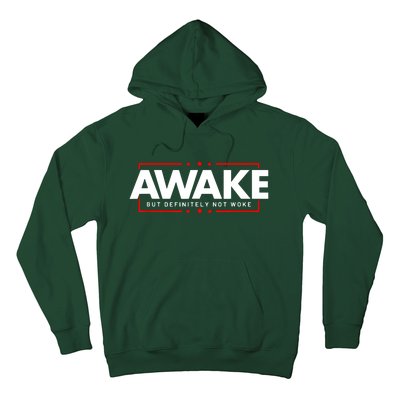 Awake Not Woke Political Censorship Hoodie